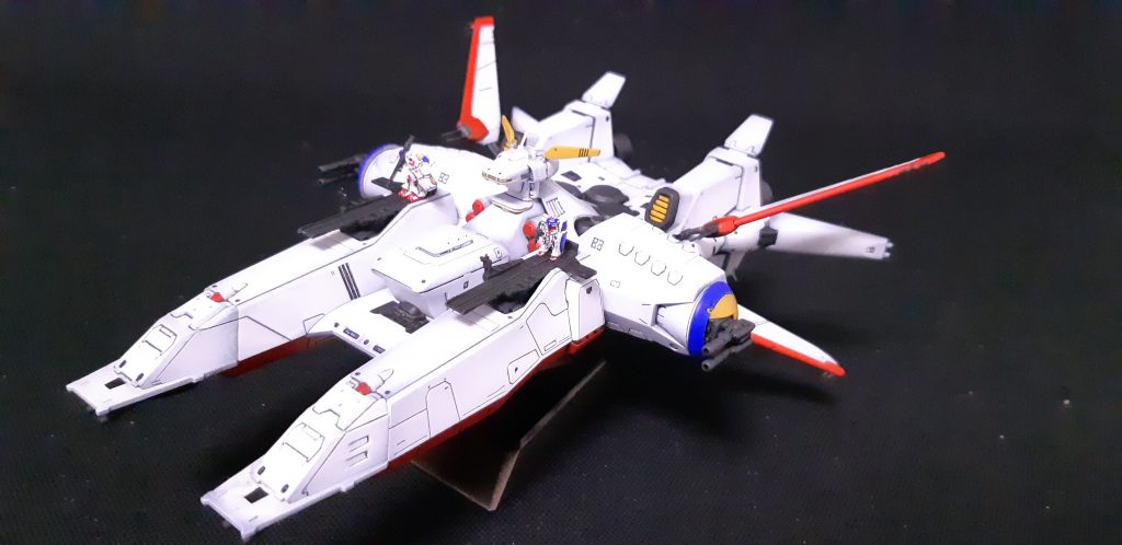 メガ粒子砲とカタパルトデッキに差し替え