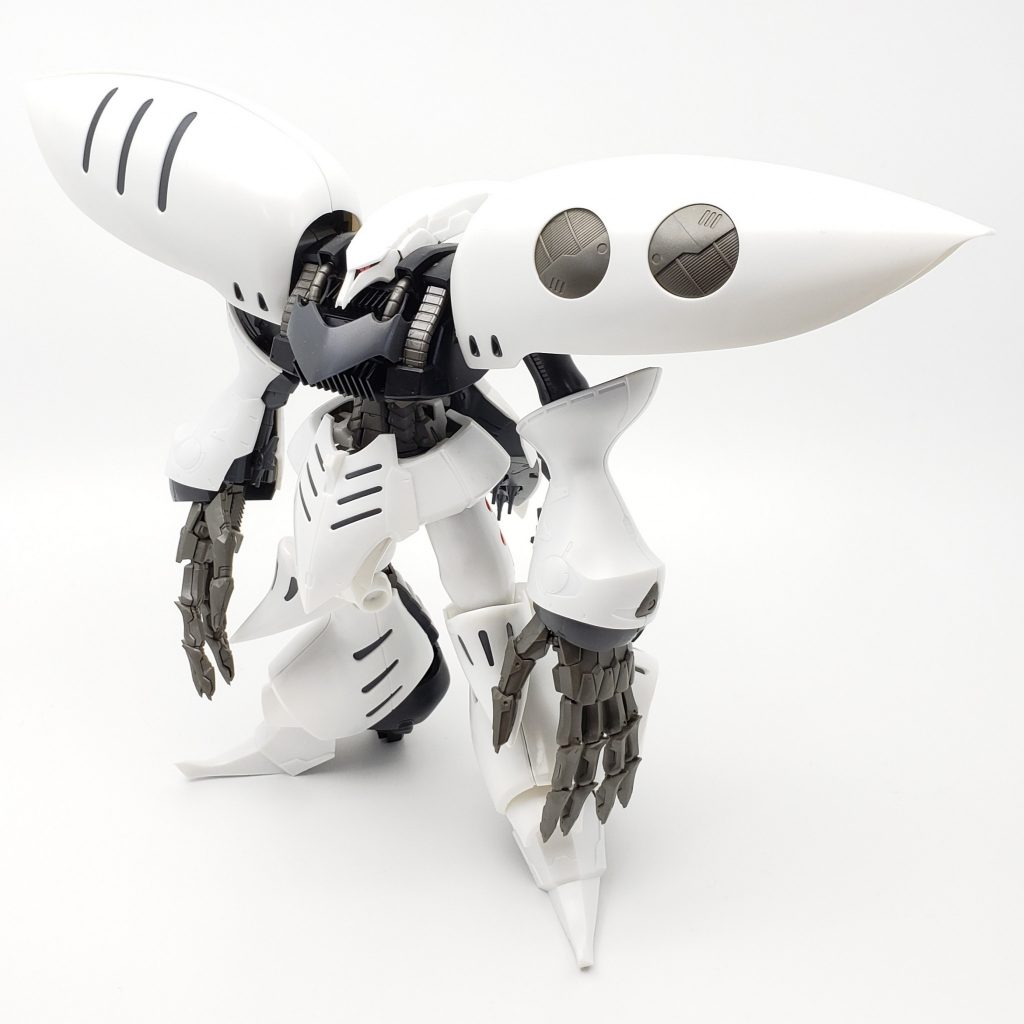 キュベレイダムドです。こちらもかっこいい。なんと言いますか･･･白い作品を白背景でスマホ撮影する練習をしてました･･･という事にしておいてくださいｗ