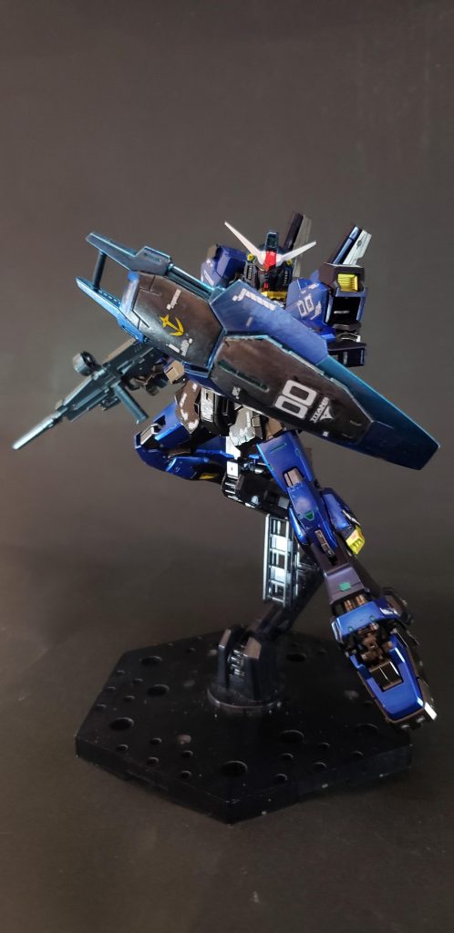 ゲーム中ではガンダムMk-IIの開発と無関係に、特殊な条件で開発提案される隠し機体として扱われており、正式なMk-IIの開発に際し本機を開発する必要はない。