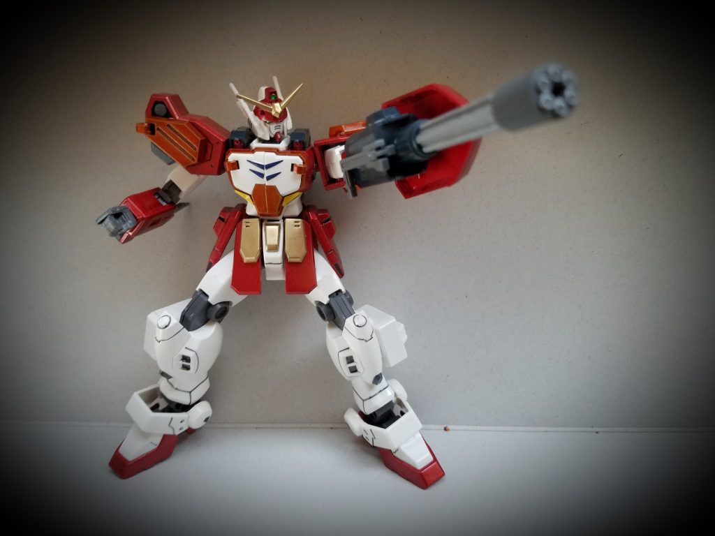 ビームガトリングポーズ撮影 