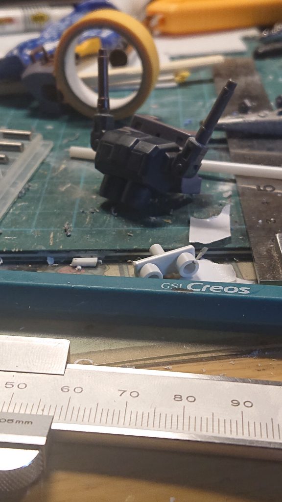 塗装前のバックパック。