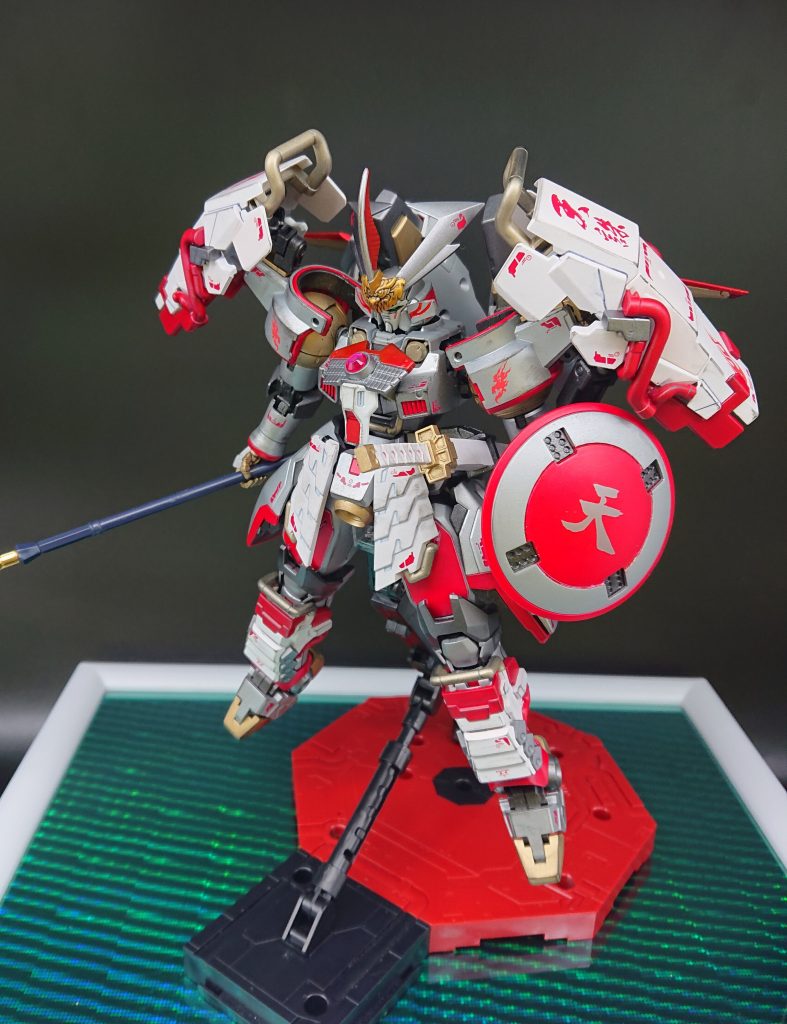 ガンダム顔も悪くないです。