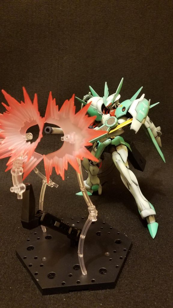 ぶっぱなした瞬間をイメージしてエフェクトパーツにグラデーションを施しました🎵