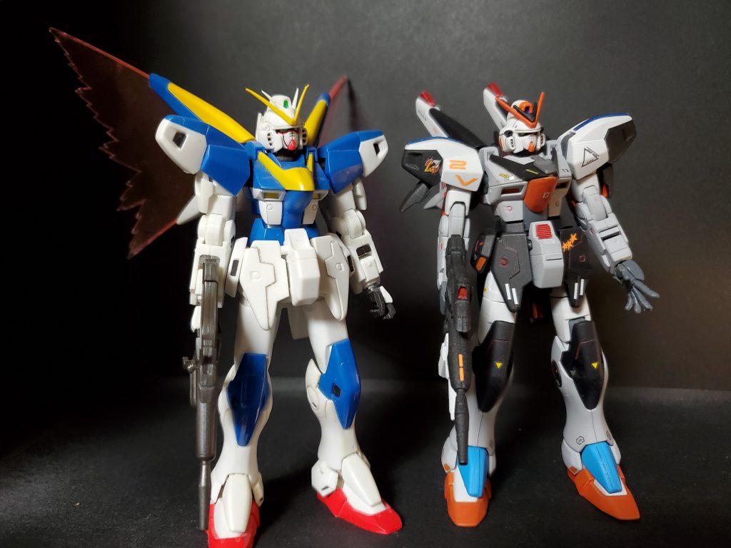 最後にrobot魂のウッソくんと！いろいろなモチーフやアイデアに巡り会うと更に作品に愛着が沸きました！いつかマスターグレードで再現してみたいです！見てくださってありがとうございました！