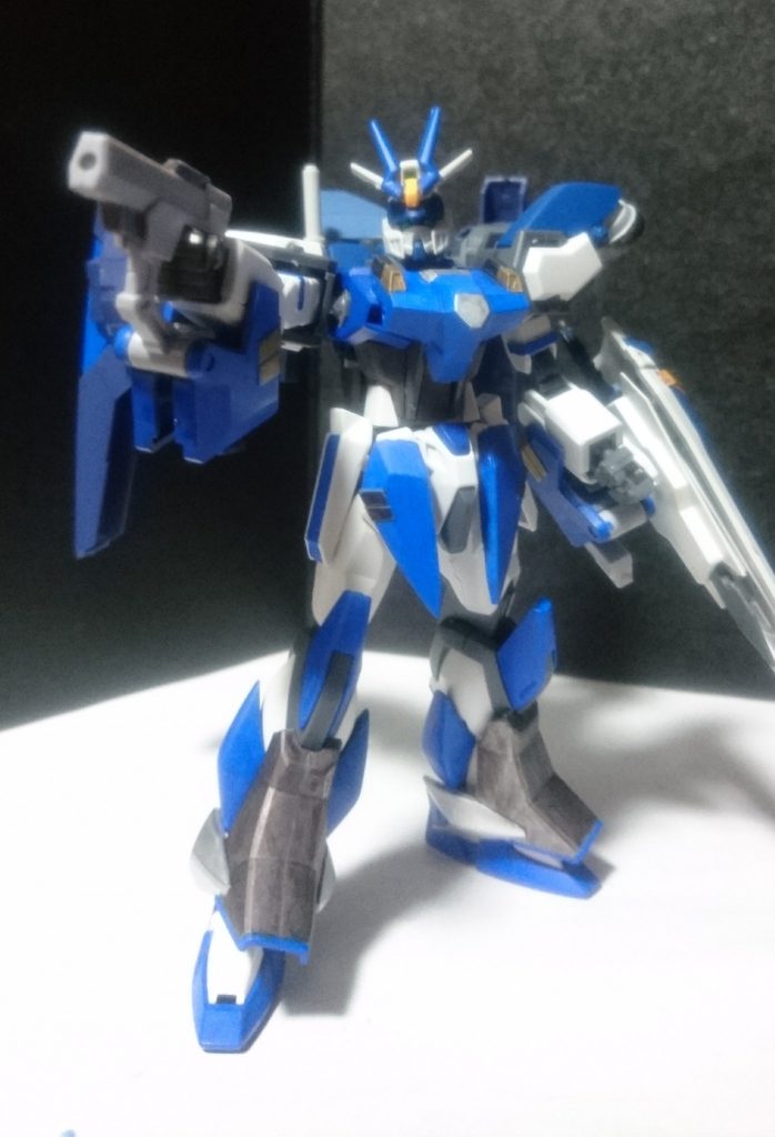 リトラクタブルビームガンブルデュエルが所持しているのと同じタイプ射程は短いが、小回りが利き、連射も可能なので有用性は高いです。