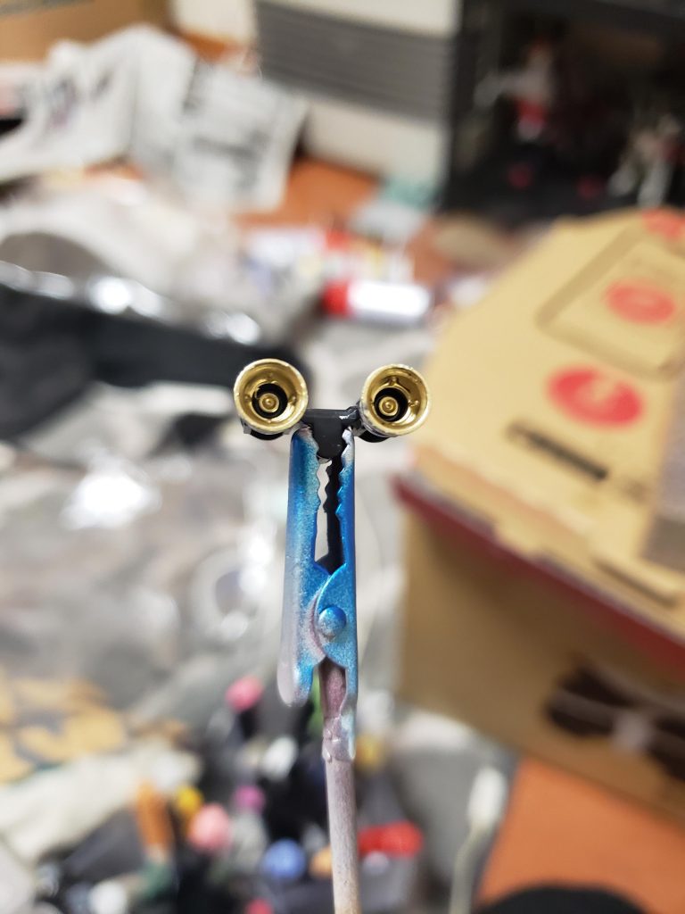 普段、やらない所まで部分塗装しました