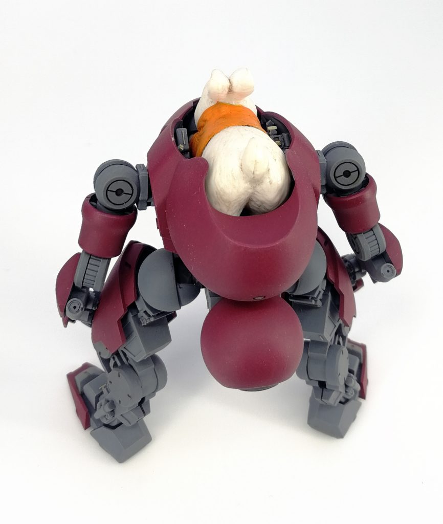 兎なのでプリケツはあえて見せていくスタイル