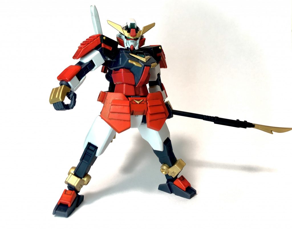 ・薙刀「電光丸」ライジングガンダムのヒートナギナタを加工