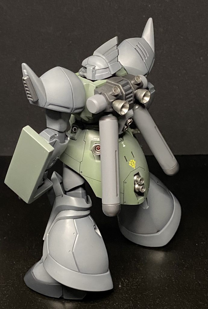 バーニアをコトブキヤの物に交換しております。