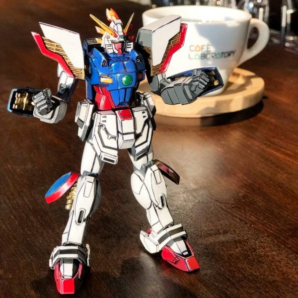 アニメ塗りに挑戦！シャイニングガンダム