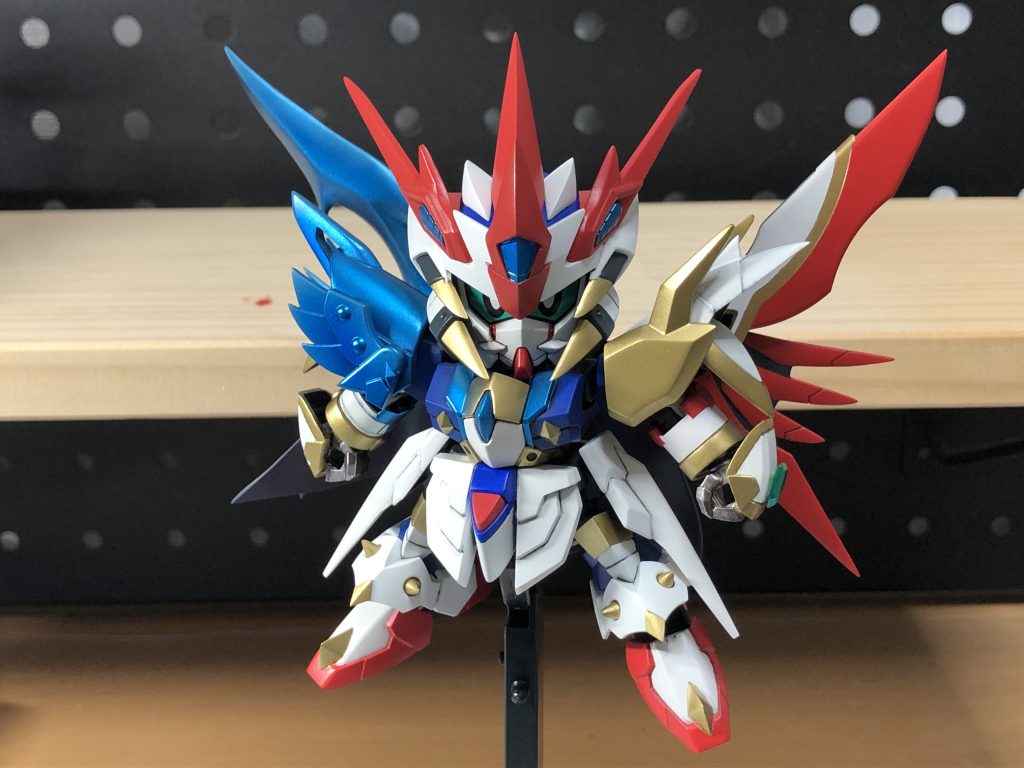 大体色を塗り終わった状態。フロントスカートはこの色の方がしっくりきたかも。