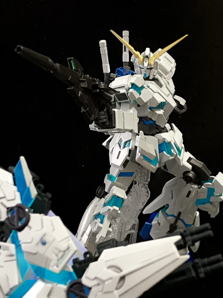 シールドファンネルを加えて。（SDのフルアーマーユニコーンから拝借）