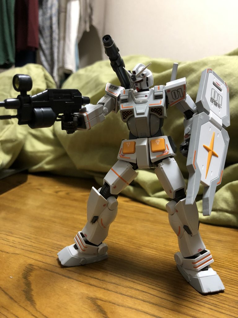 アピールショットです。キットはよく動きます。