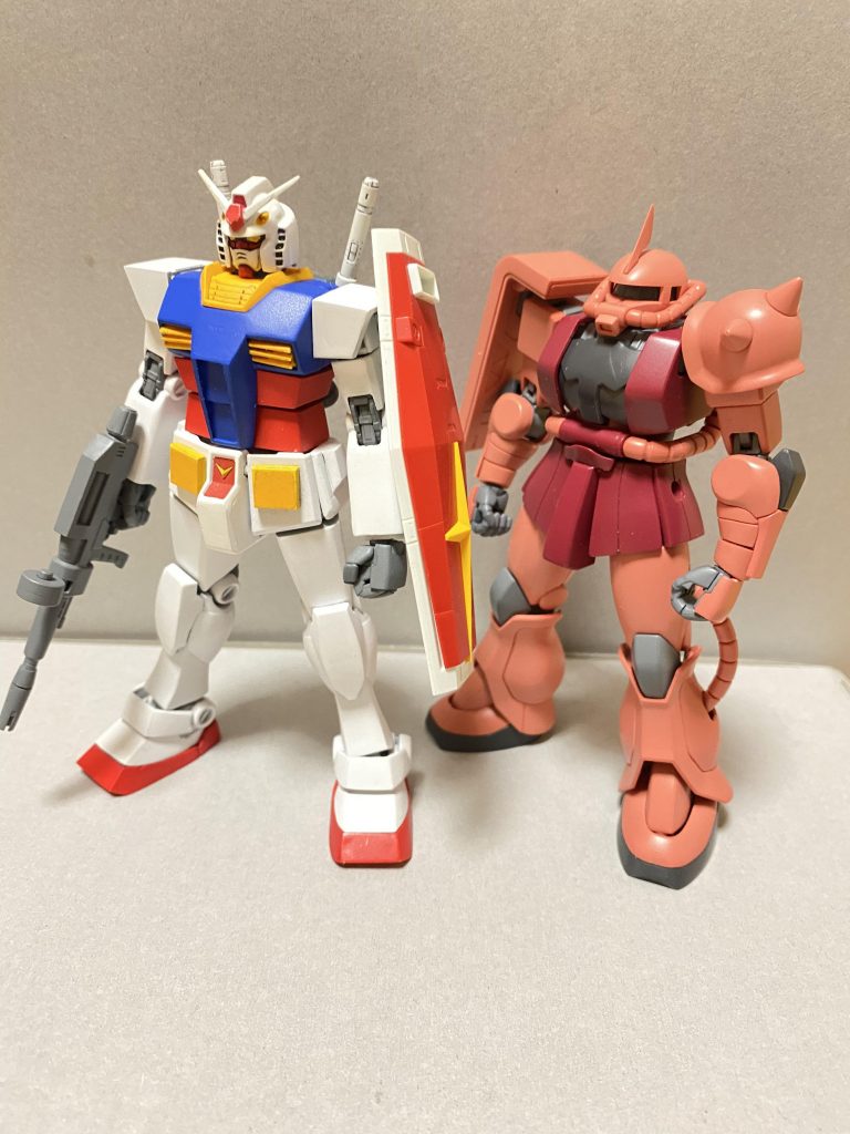 HGUCザクのアニメ版？を出すなら是非ガンダムのアニメ版を出して欲しい…