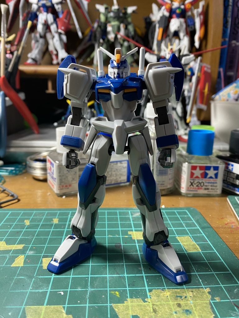 パチ組。寸詰まり感が気になりますね_(:3 」∠)_