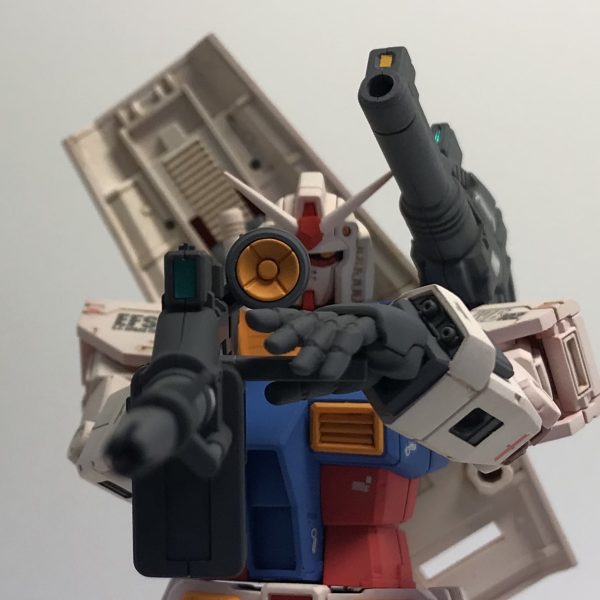 HG GUNDAM THE ORIGIN RX-78-02ガンダム｜k-modelingさんの