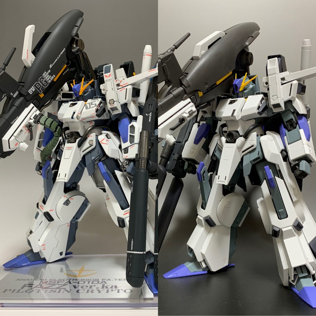 最後に改修前との比較写真です!今まで作ったどのキットよりも大変でしたが、その分今までで最高の達成感を味わえたのでとても満足しています!年内にあとひとつ完成品しあげる予定ですので、そちらの方もまた見て貰えると幸いです🙇♂️最後まで見ていただきありがとうございます!