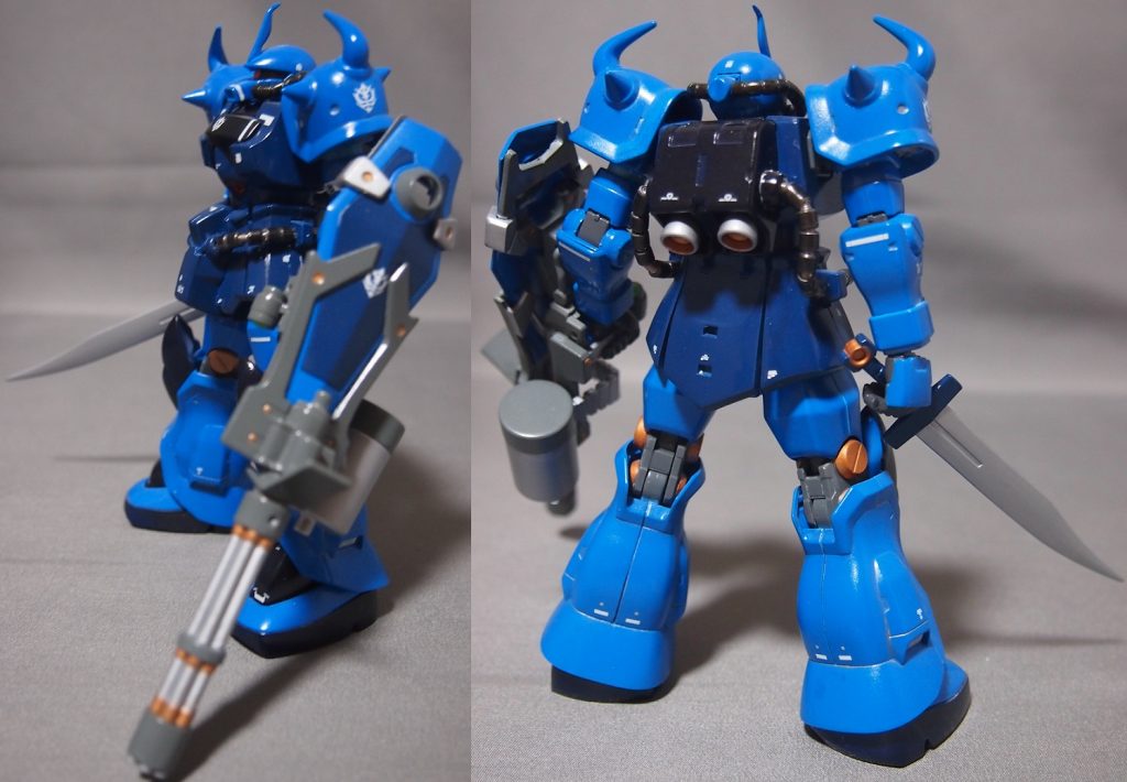 同、背＆左側面図。