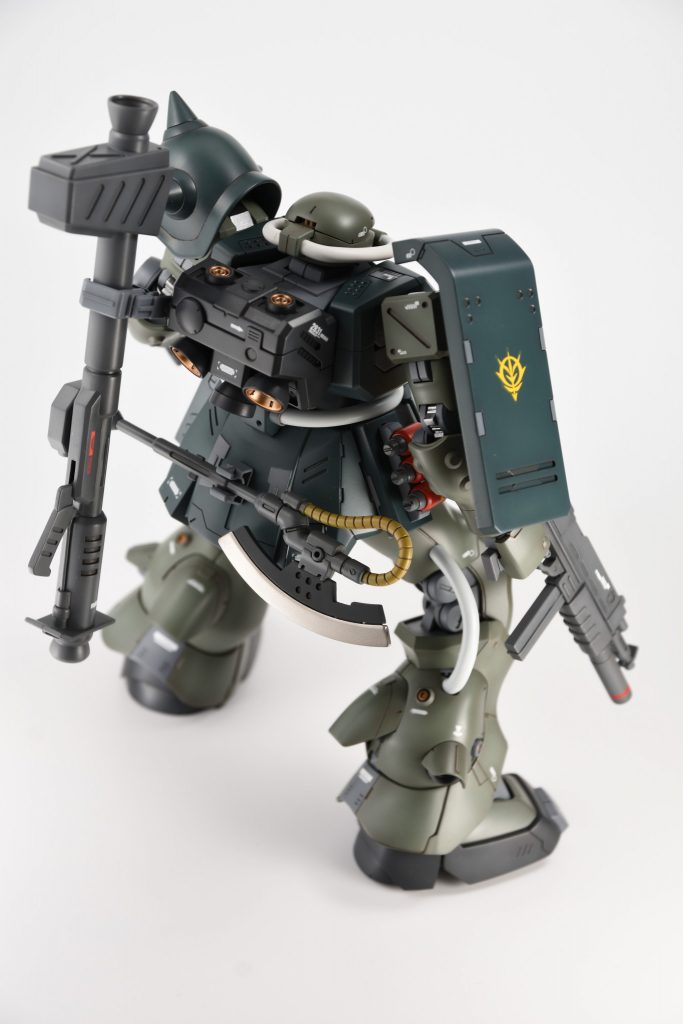 ディテールアップの方向性は、MGSシリーズでおなじみの、新川洋司氏のテイストを参考にしました。とはいえ、昨今のメインストリームど真ん中ですね。