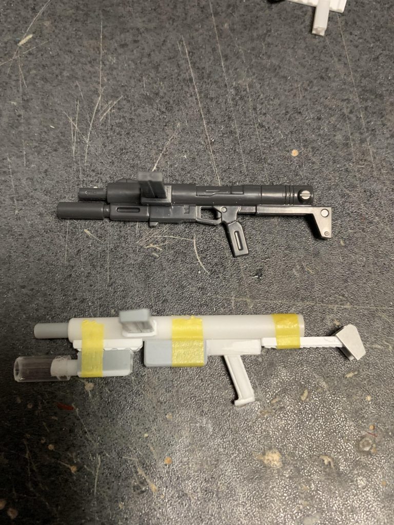 武器は作り直しました