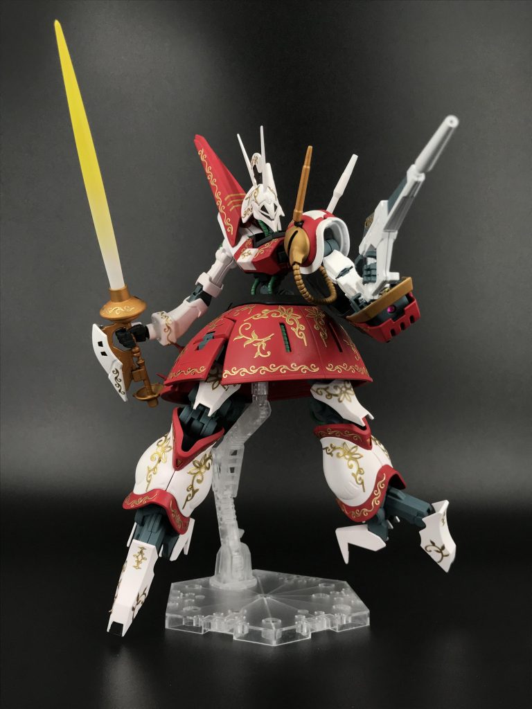 武器を構えるだけでかなり様になってくれます^_^