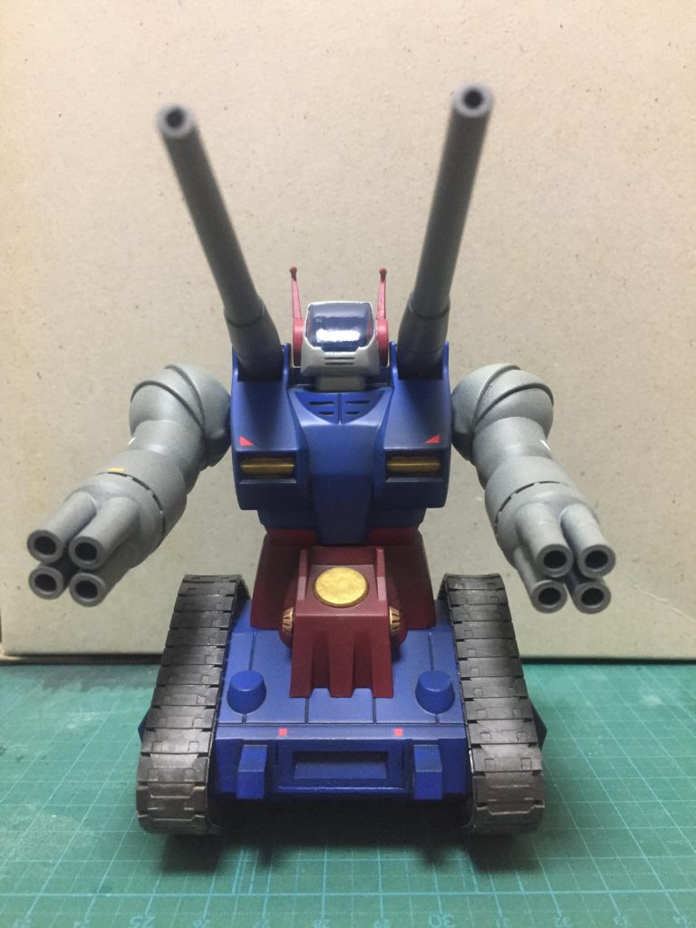 旧キットガンタンクは腰のパーツ形状が特に好き。