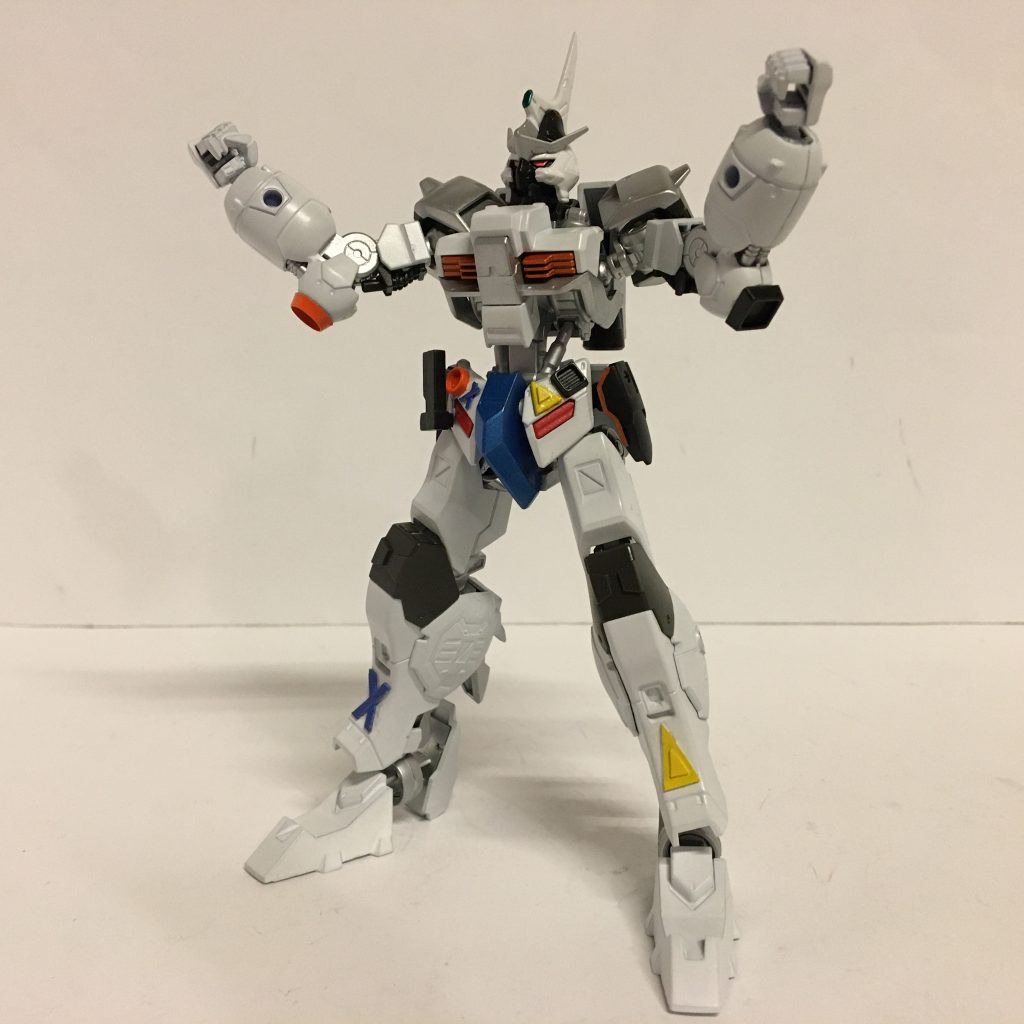 正面からキットはキマリストルーパー、アスタロト×2、グシオンリベイクを使用してます。パーツの加工はほとんどしてません。