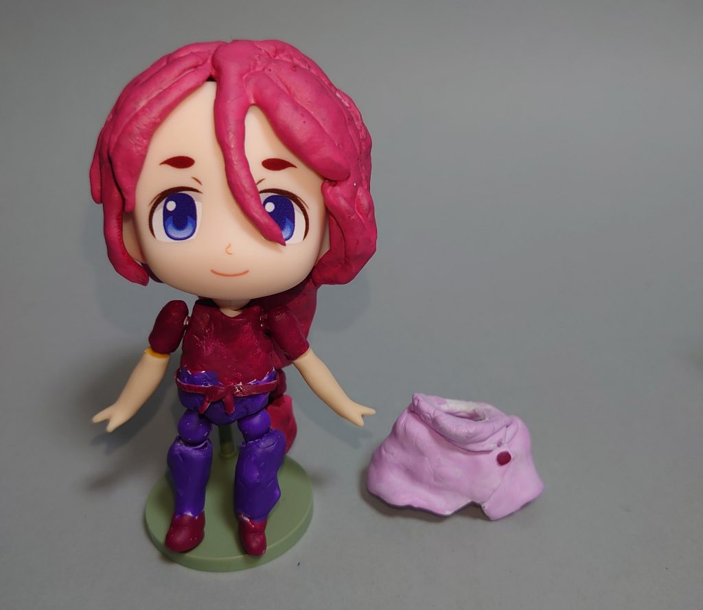 上着パーツは着脱可能です。