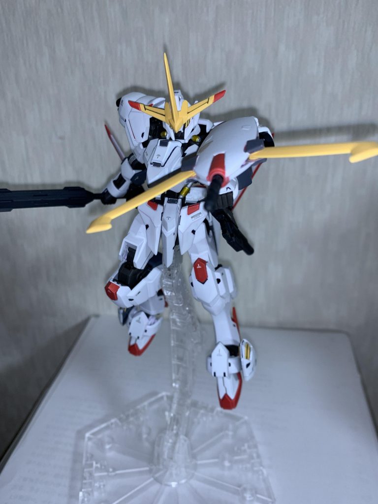 某超兵が喜びそうなシールドギミックシールドの黄色い...クローでいいんでしょうか?クロー部分は可動部にグリスを塗って磨耗対策をしています