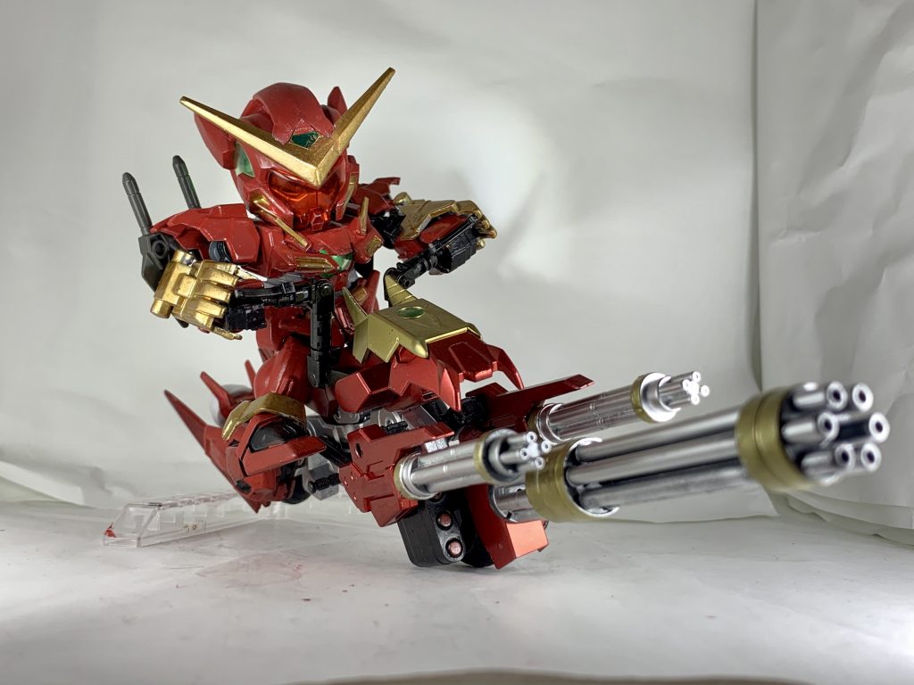 大型のモブは更に大型のガトリングを展開して蜂の巣にします!