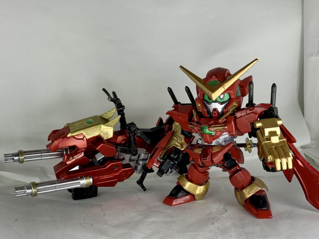 今回このエクシアを作ったのはエクシアバースとSDマシンライダー部に参加するためでした!時がくればバリバリ暴れまくると思うのでTwitterの方もよろしくお願いします!