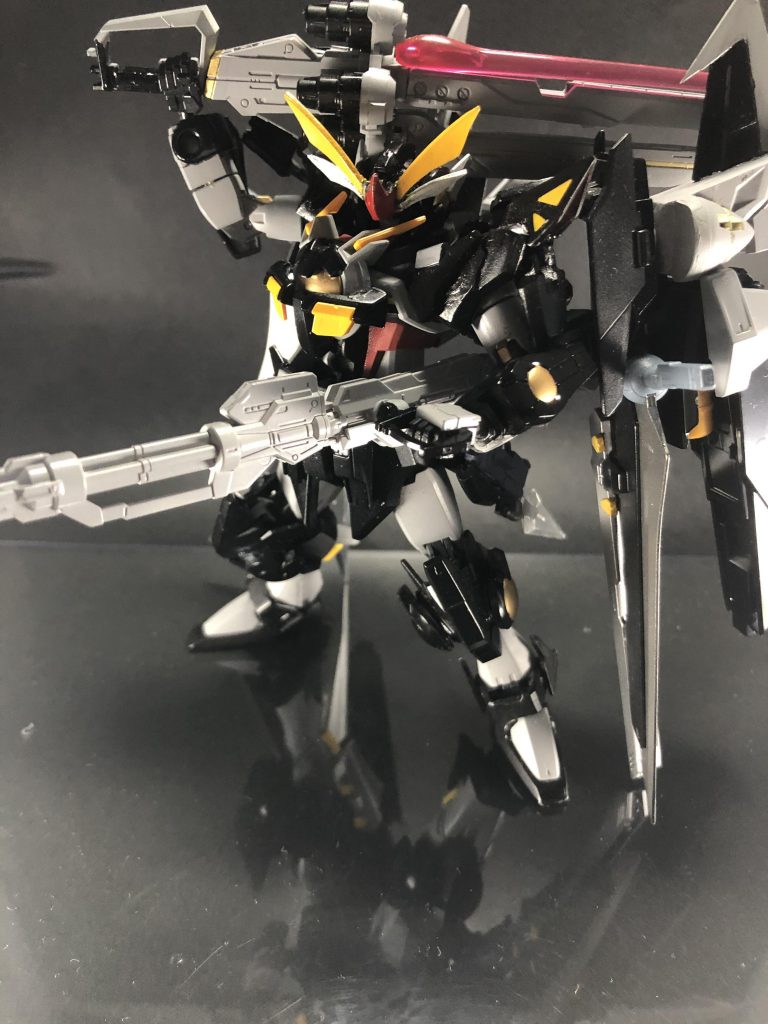 今回の大型武器枠はカレトヴルッフ炎ですね!中々上手く再現できたと思います!