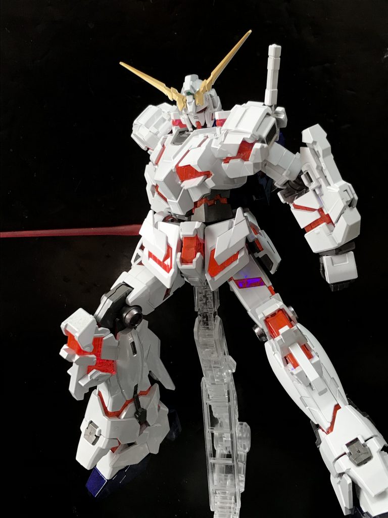 ビームサーベルは大活躍しましたね。(このキットにビームサーベルのエフェクトは付いていないので、他のキットから借りました)