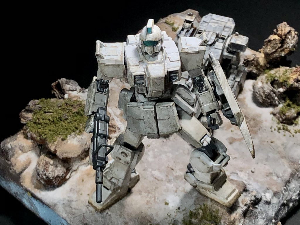 冬季迷彩風 Hg陸戦型ジム ロト デコポンさんのガンプラ作品 Gunsta ガンスタ