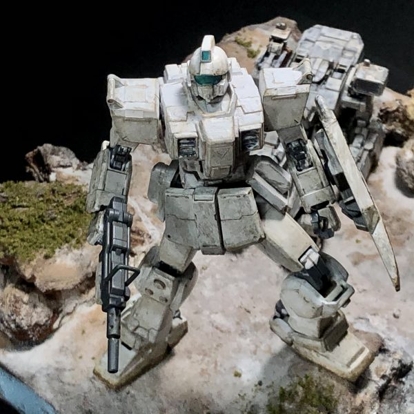 冬季迷彩風 HG陸戦型ジム、ロト