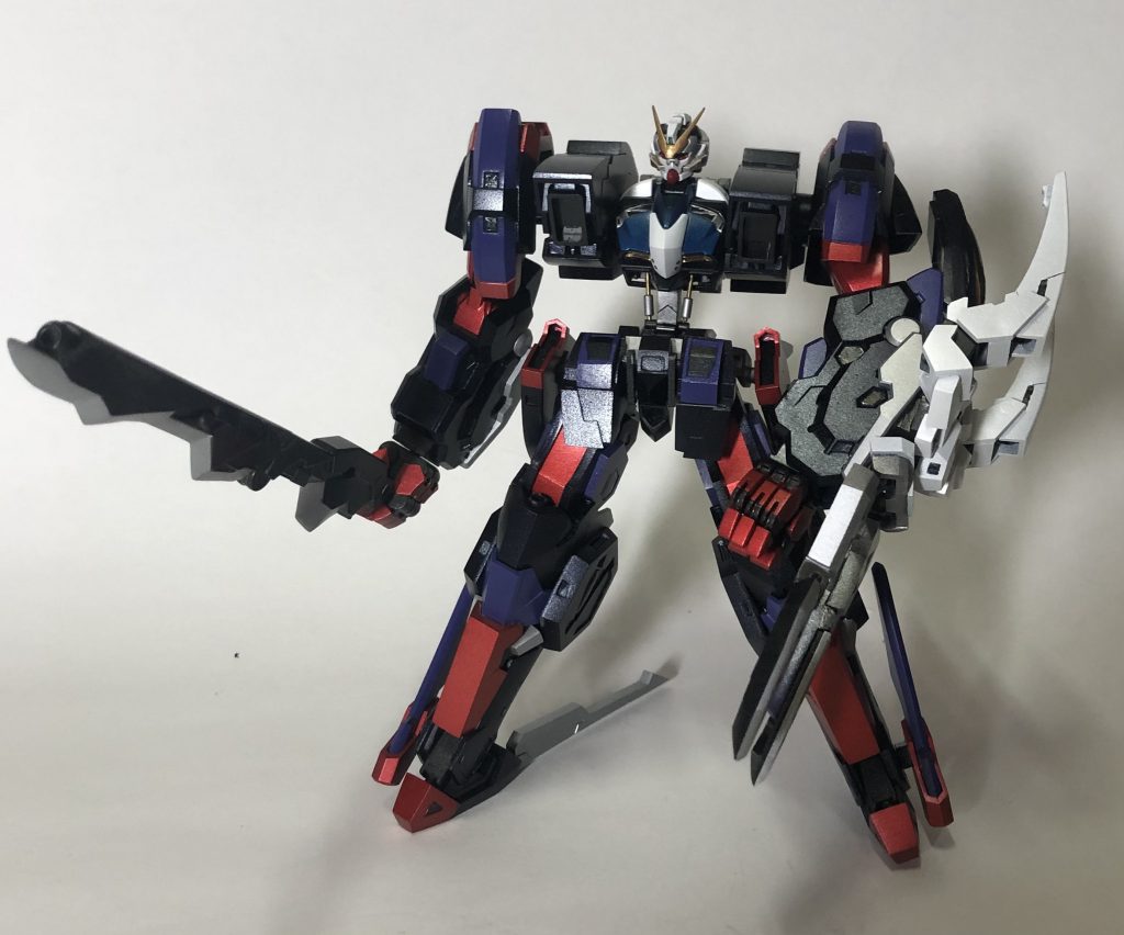 フルカウル形態はアイギス装備で。いよいよガチムチになってきました!