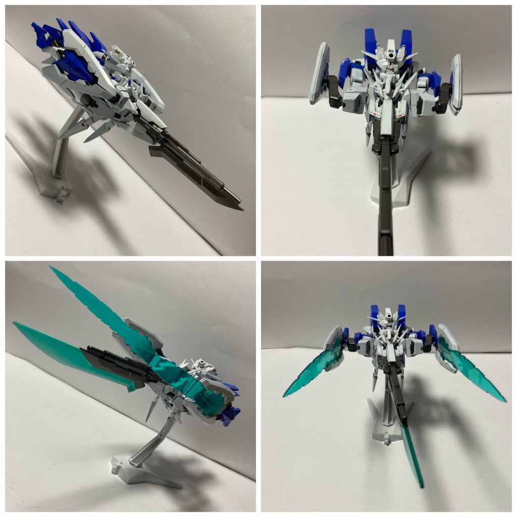 変形もできます!!変形時でも大型ビームサーベルは使えます!