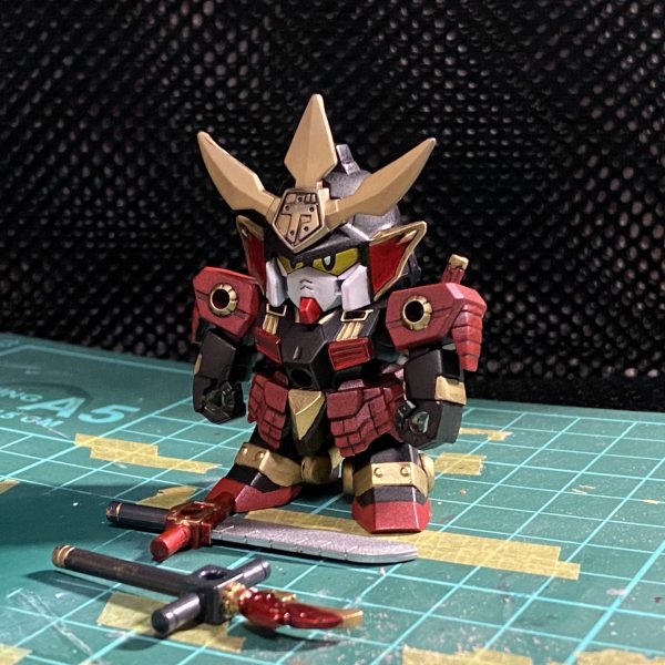 ガシャプラ　武者刀槍ガンダム