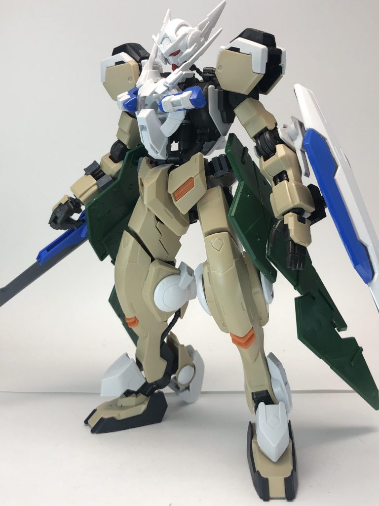 制作途中の仮組み写真。