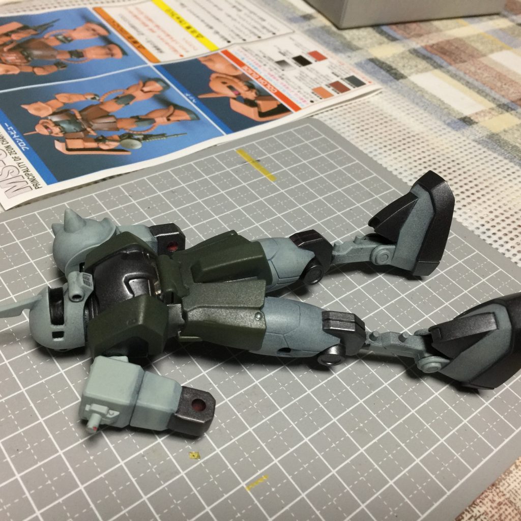 挟み込み→挟み込み→挟み込みの連続で、一部分だけのやり直しや塗り直しが不っ可ちゃん。