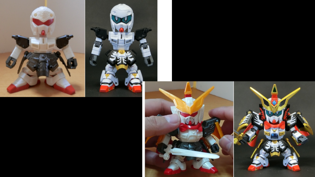 比較写真かなりスタイルアップしているので子供と大人みたいです