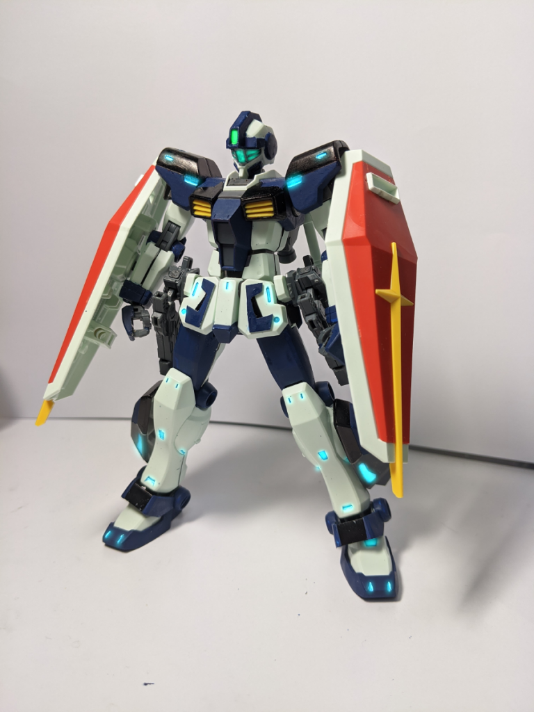 アリエスパッケージ ダブルシールド装備型「防御特化型MS」を構想中に出てきたアリエスパッケージの第1案。結局没になって今に至るけど、こんな派生があってもいいじゃないか、と思う(なお鈍重性)