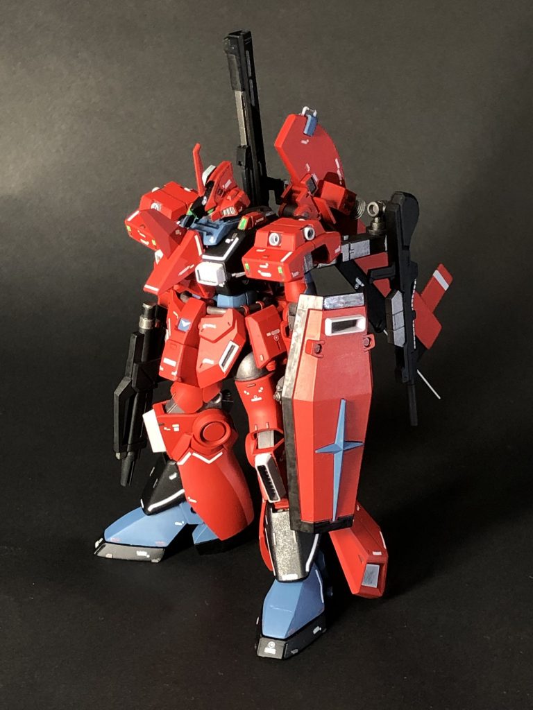 フル装備状態。