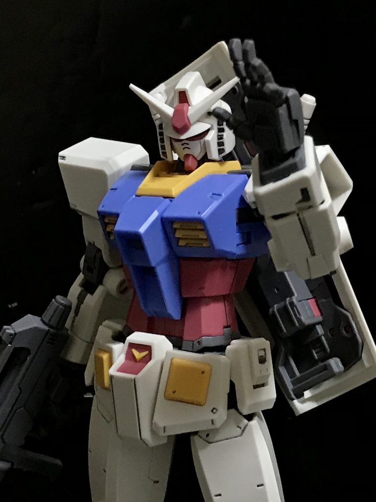 ではまた！と、こういうポーズもキマッて、楽しいです(^^)