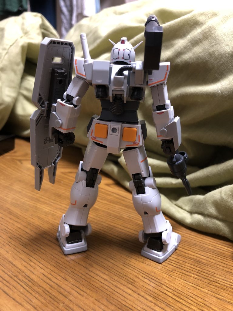 背後から見たものです。少しだけ墨入れしてます。