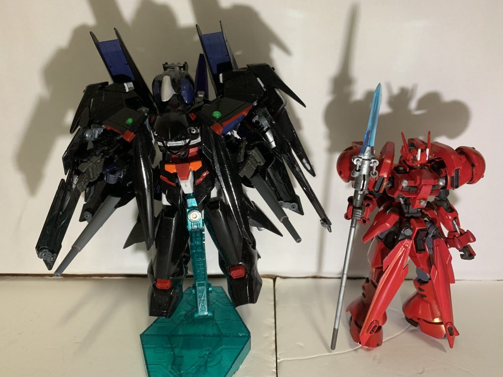 前回の機体との比較。