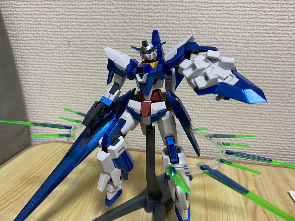Cファンネル原作準拠、塗るのが大変でした。