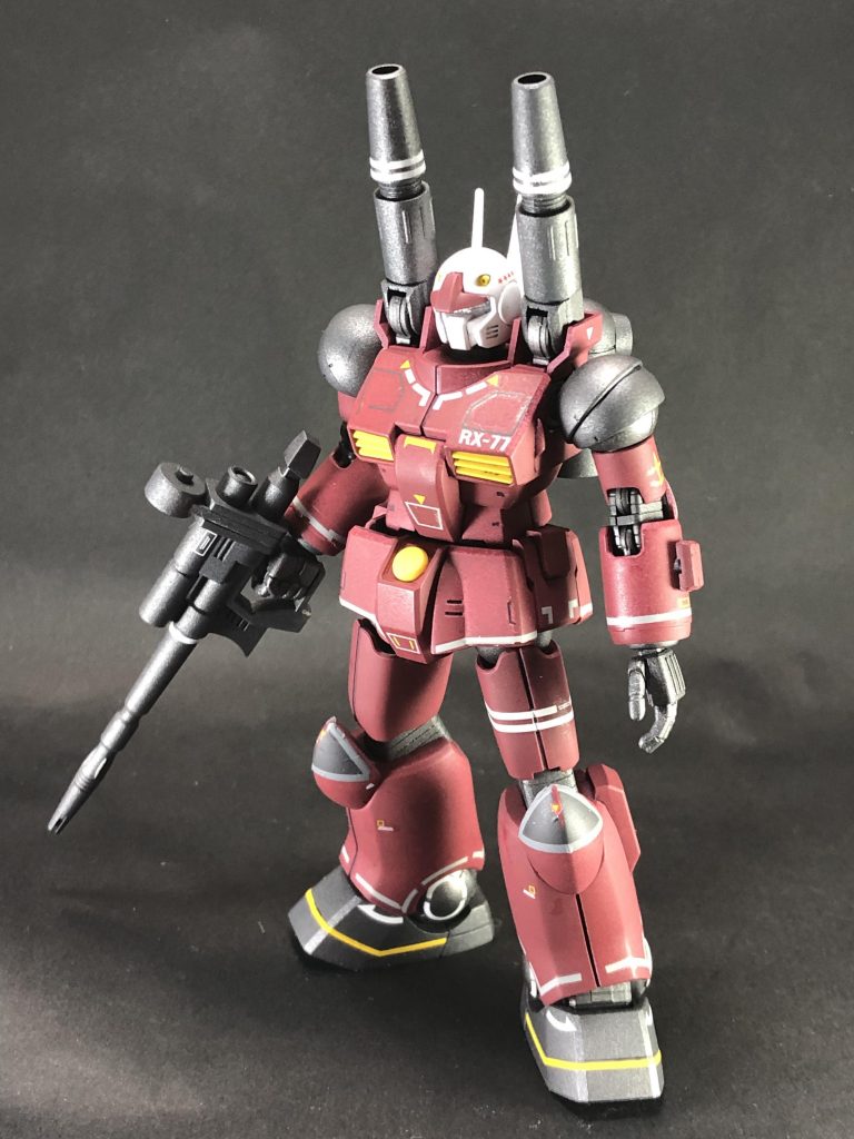 以降、製作過程。デカール貼り終わった段階。ここまでで止めてもよかったかな?