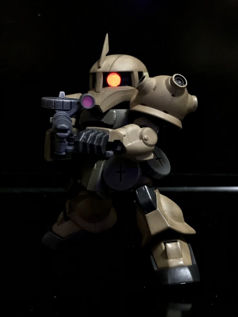 大満足です。ではまた!(^^)〈後日追記〉シャアザクがいなくなったのはやはり寂しくて、後日新たにシャアザクを組みました(笑) → https://gumpla.jp/sd/588035