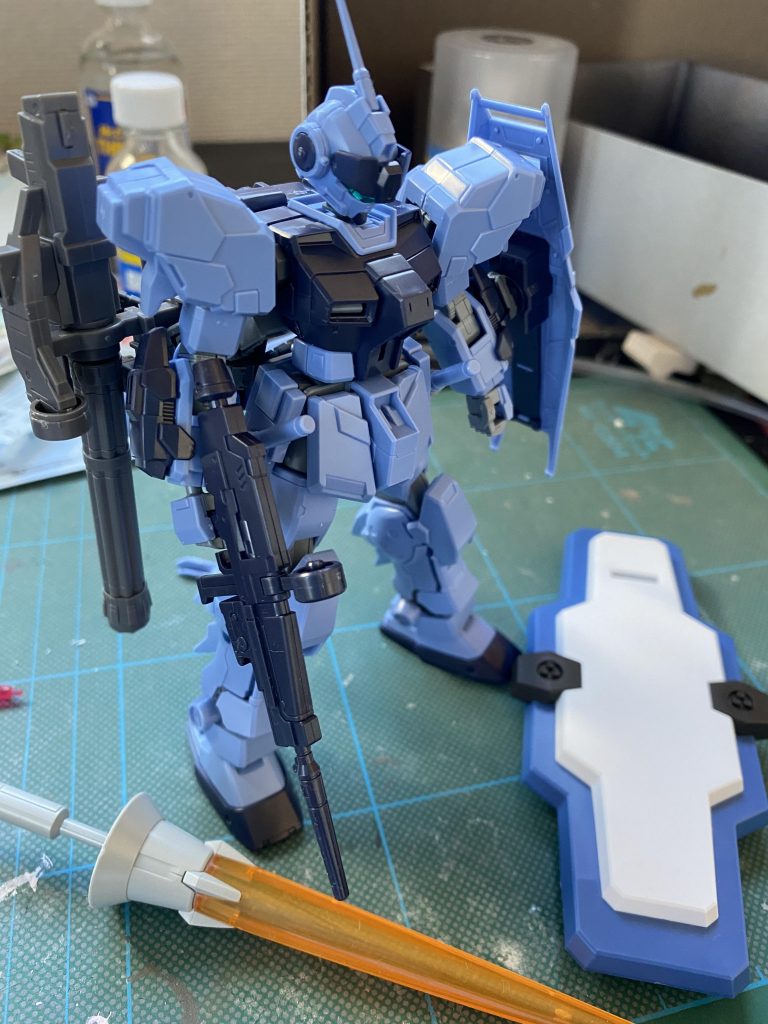 パチ組                      素組で作業時間は2時間程度。